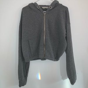 Grey Abercrombie & Fitch Jacket